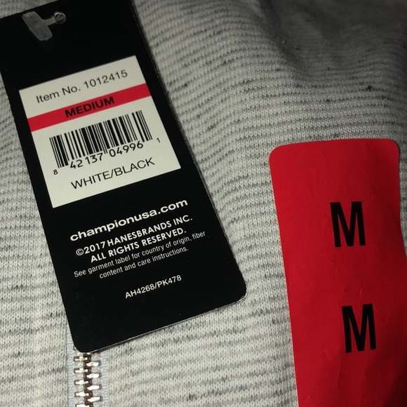 Champion Elite High Collar Hooded Sweatshirt NWT - Picture 6 of 6